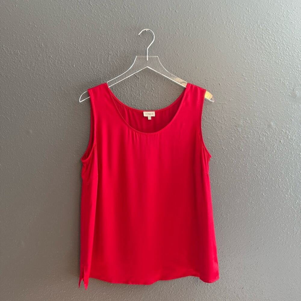 CLEARANCE Louis Feraud Silk Blouse Size 46 (L)